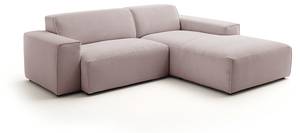 Ecksofa RANI Pink - Armlehne davorstehend rechts - Ecke davorstehend rechts