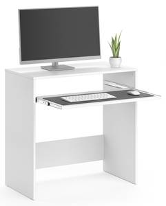 Bureau Nils 34606 Blanc - Bois manufacturé - 79 x 79 x 43 cm