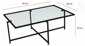 Table basse Dionit Noir