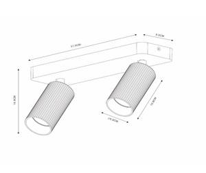 Deckenleuchte CLUBS Blanc