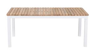 Table basse Brasilia Blanc - Métal - 110 x 46 x 60 cm