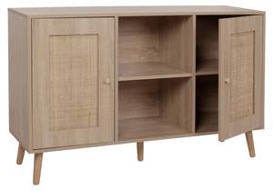 Sideboard M42 Braun - Holzwerkstoff - Holz teilmassiv - 120 x 77 x 38 cm