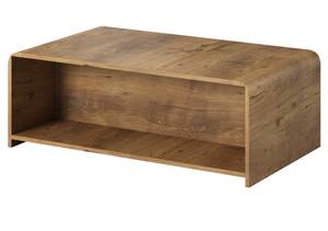 Couchtisch ELEN Braun - Holzwerkstoff - Kunststoff - 103 x 37 x 60 cm