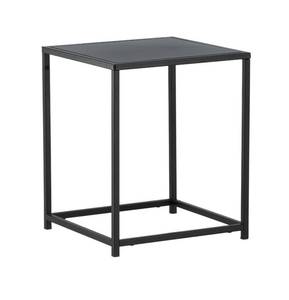 Table d'angle Staal Noir - 38 x 46 x 37 cm