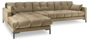 Ecksofa MAMAIA 5 Sitzplätze Beige