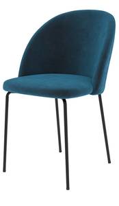 Chaise Karl (Lot de 2) Bleu