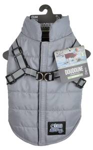 Hundejacke Meta II Grau - Kunststoff - Textil - 48 x 2 x 35 cm