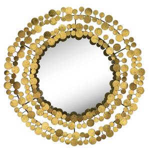Wandspiegel Hello Gorgeous Gold - Metall - 68 x 68 x 6 cm