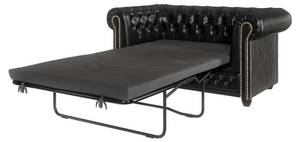 Chesterfield Perry Sofa 2 Sitzer Schwarz