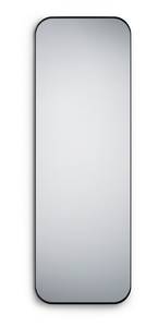 Ganzkörperspiegel Schwarz 50x150cm groß Schwarz - Glas - Metall - 50 x 150 x 3 cm