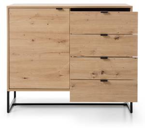 Sideboard AMBER SB103 1D4D Beige - Holzwerkstoff - Kunststoff - 103 x 89 x 39 cm