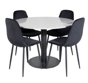 Essgruppe Razzia 9 (5-teilig) Schwarz - Massivholz - 106 x 75 x 106 cm