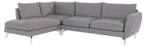 Ecksofa Avanti, 6-Sitzer Grau - Massivholz - Textil - Holz teilmassiv - 277 x 87 x 200 cm