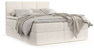 Boxspringbett Jonah Creme - Breite: 160 cm