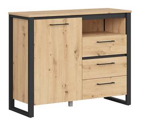 Kommode Dodson Beige - Holzwerkstoff - 111 x 90 x 41 cm