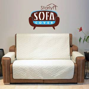 Sofa Cover 2 Sitzer Sofaschoner Braun