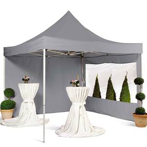 2 Seitenwände für Pavillon Polyester - Grau