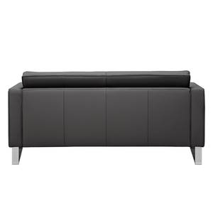 Sofa Chelsea (2-Sitzer) Echtleder Echtleder Gad: Anthrazit - Kufen