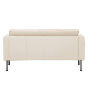 Sofa Chelsea (2-Sitzer) Echtleder Echtleder Gad: Creme - Zylinder