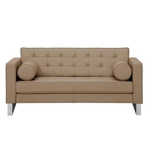 Sofa Chelsea (2-Sitzer) Echtleder Echtleder Gad: Taupe - Kufen