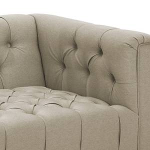 Sofa Grand (2-Sitzer) Webstoff Stoff Selva: Beige