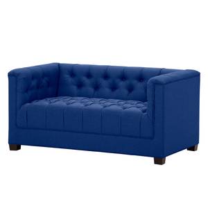 Sofa Grand (2-Sitzer) Webstoff Stoff Ramira: Blau