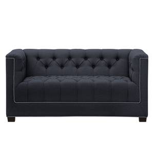 Sofa Grand Duo (2-Sitzer) Webstoff Webstoff Milan: Anthrazit