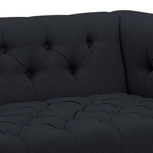 Sofa Grand Duo (2-Sitzer) Webstoff Stoff Ramira: Anthrazit