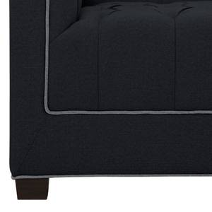 Sofa Grand Duo (2-Sitzer) Webstoff Stoff Ramira: Anthrazit