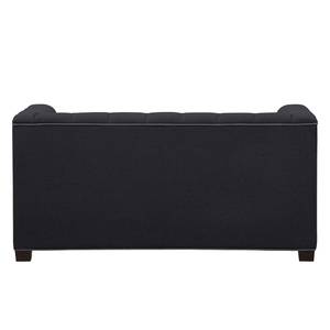 Sofa Grand Duo (2-Sitzer) Webstoff Stoff Selva: Anthrazit