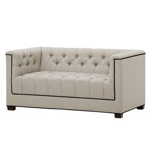 Sofa Grand Duo (2-Sitzer) Webstoff Stoff Selva: Beige