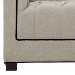 Sofa Grand Duo (2-Sitzer) Webstoff Stoff Selva: Beige