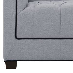 Sofa Grand Duo (2-Sitzer) Webstoff Webstoff Milan: Hellgrau