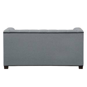 Sofa Grand Duo (2-Sitzer) Webstoff Stoff Selva: Silbergrau