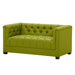 Sofa Grand (2-Sitzer) Webstoff Stoff Ramira: Limette