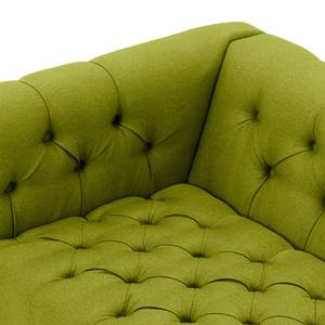 Sofa Grand (2-Sitzer) Webstoff Stoff Ramira: Limette