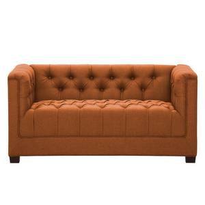 Sofa Grand (2-Sitzer) Webstoff Webstoff Milan: Rostbraun