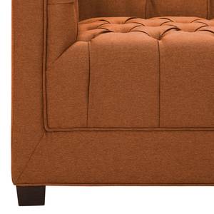 Sofa Grand (2-Sitzer) Webstoff Webstoff Milan: Rostbraun