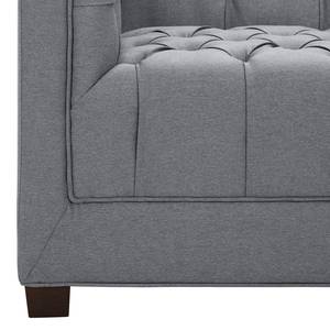 Sofa Grand (2-Sitzer) Webstoff Stoff Ramira: Silber