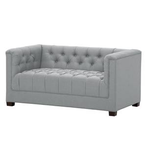 Sofa Grand (2-Sitzer) Webstoff Stoff Selva: Silbergrau