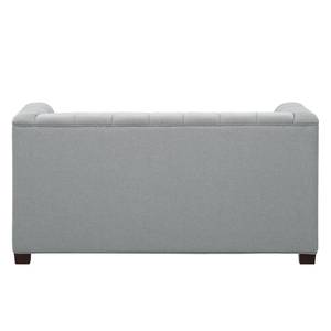 Sofa Grand (2-Sitzer) Webstoff Stoff Selva: Silbergrau