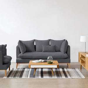 Sofa Sulviken (3-Sitzer) Webstoff Stoff Mera: Anthrazit