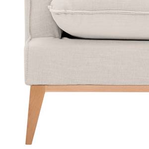 Sofa Sulviken (3-Sitzer) Webstoff Stoff Mera: Hellbeige