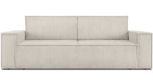 NAPI Sofa 3 Sitzer Cremeweiß - Breite: 244 cm