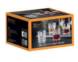 Schnapsgläser Noblesse 4er Set Glas - 1 x 1 x 1 cm