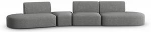 modulares Sofa SHANE 6 Sitzplätze Schiefergrau