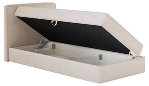 Boxspringbett MITTO CONTI Ecru - Breite: 90 cm - H4