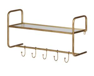 Wandgarderobe Fina Metall - Antik Gold