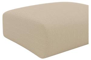 Sitzhocker POGNI Beige - Textil - 75 x 45 x 75 cm