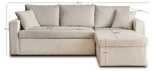 Ecksofa CYRUS Blau